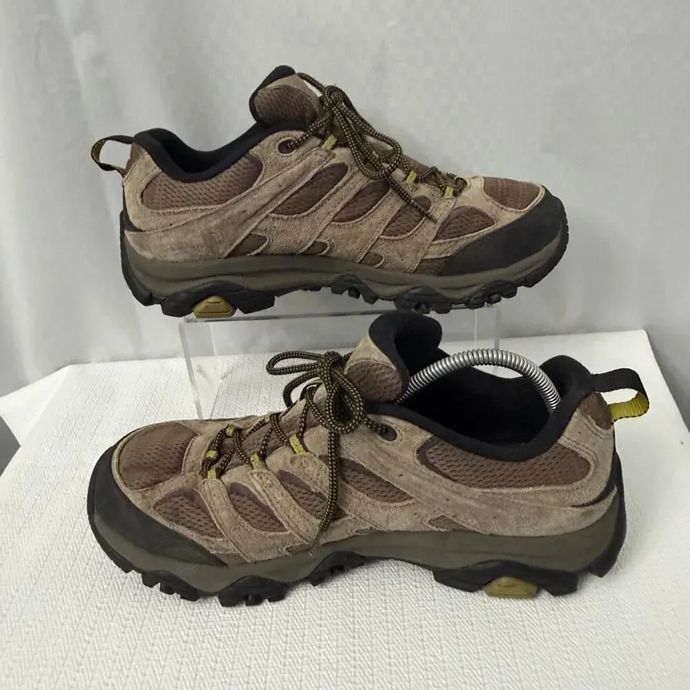 Merrell Moab 3 Hiking Shoes Men's Size 11.5 Wide Walnut Low Top Vibram